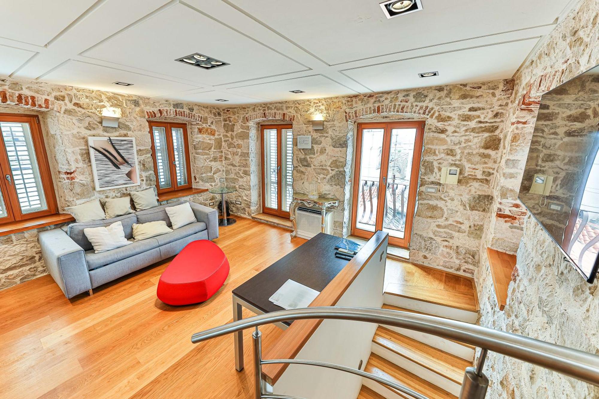 Augubio Penthouse Apartment Split Bagian luar foto