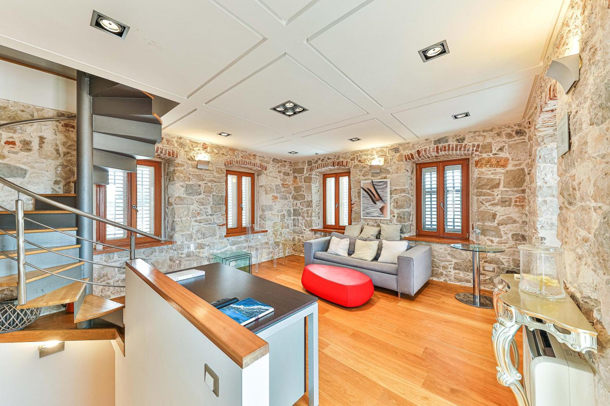 Augubio Penthouse Apartment Split Bagian luar foto